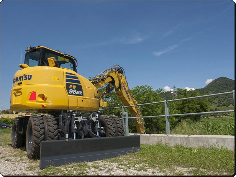 Catálogo de pecas Komatsu - PW98MR-8 - Escavadeira De Rodas