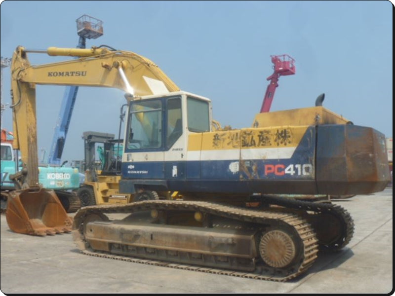 Catálogo de pecas Komatsu - PC410LC-5 - escavad. de esteira