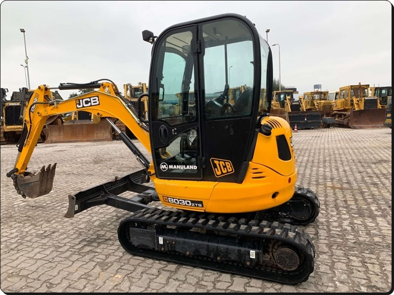 Catalago de Pecas - JCB 8030 ZTS - MINI ESCAVADORA