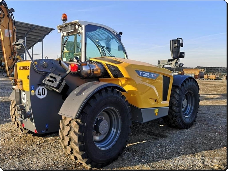 Manual De Servico LIEBHERR - T 32-7 1666 05S - Manipulador telescópico