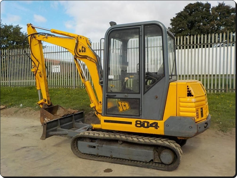 Catalago de Pecas - JCB 804 PLUS - MINI ESCAVADORA