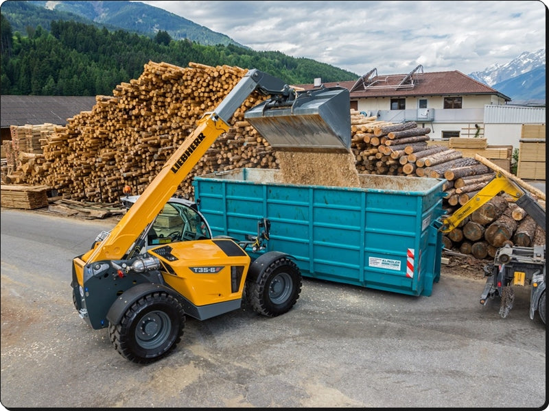 Manual De Servico LIEBHERR - T 35-6 1680 05 - Manipulador telescópico