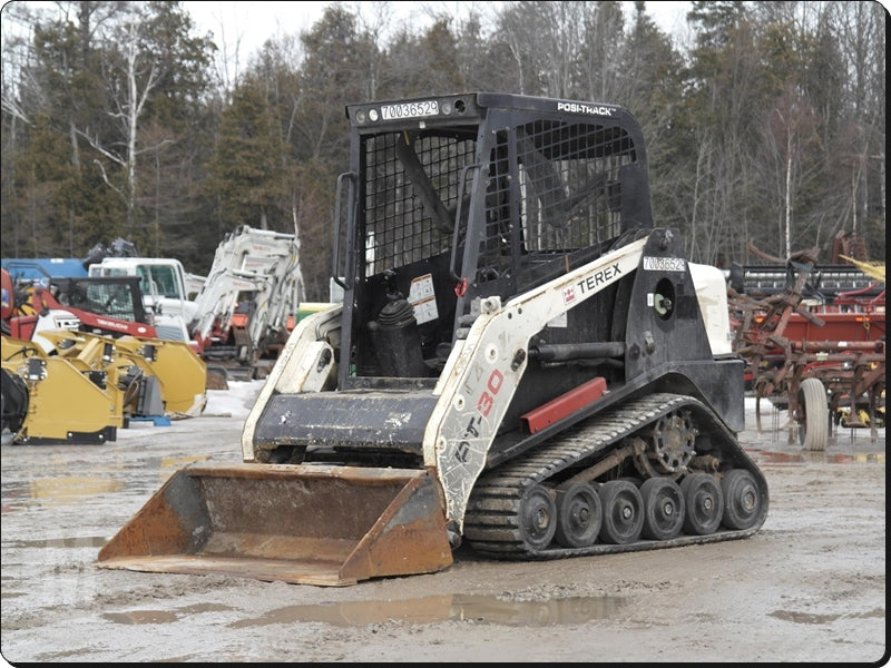 Manual De Serviço TEREX - PT30 - Carregadeira De Esteira Compacta