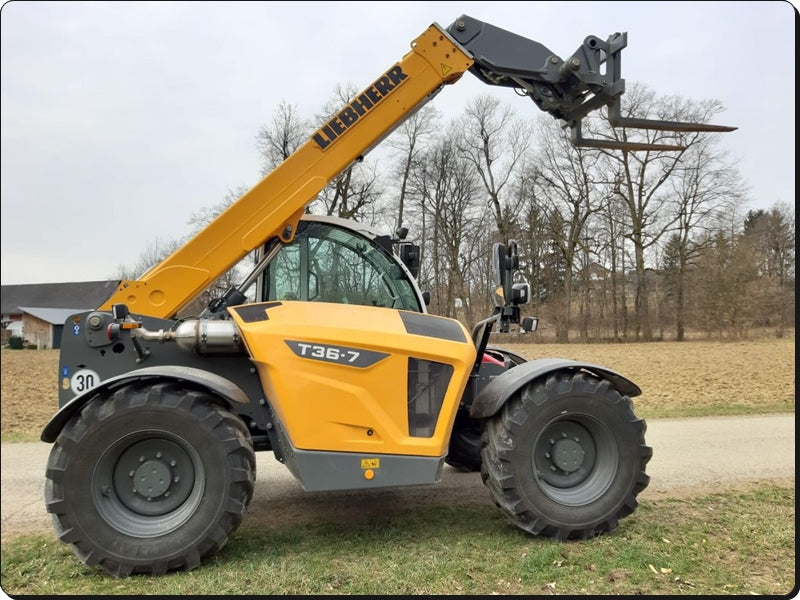 Manual De Servico LIEBHERR - T 36-7 1667 3A - Manipulador telescópico