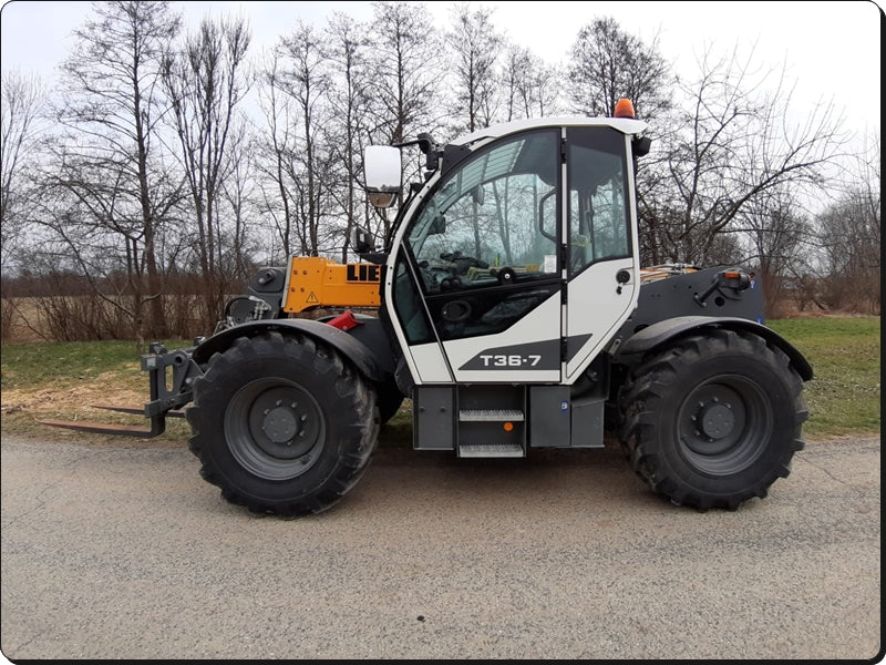 Manual De Servico LIEBHERR - T 36-7 1667 3AS - Manipulador telescópico