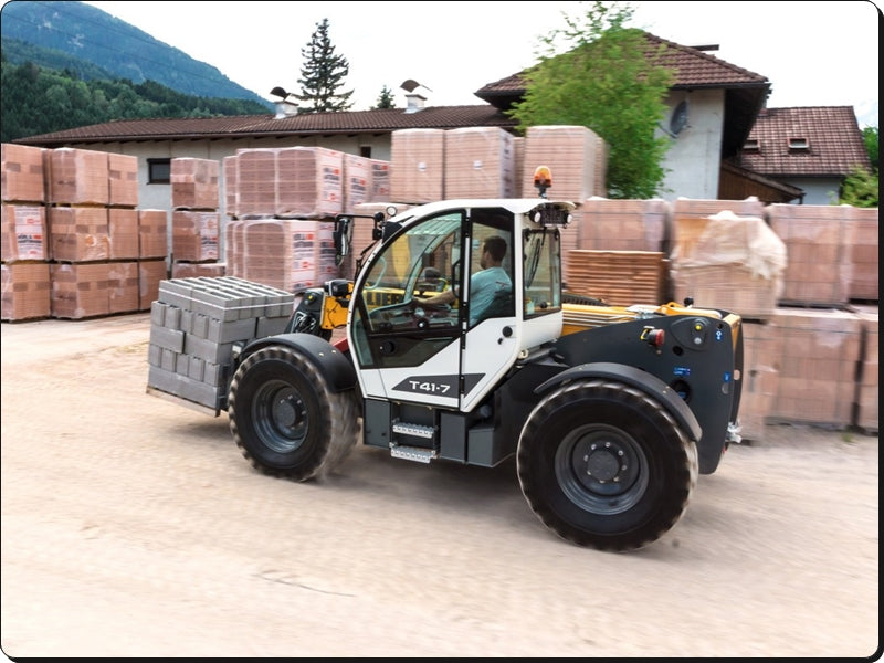 Manual De Servico LIEBHERR - T 41-7 1665 05 - Manipulador telescópico