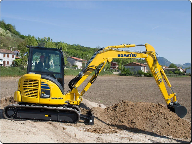Catálogo de pecas Komatsu - PC55MR-3 - escavad. de esteira