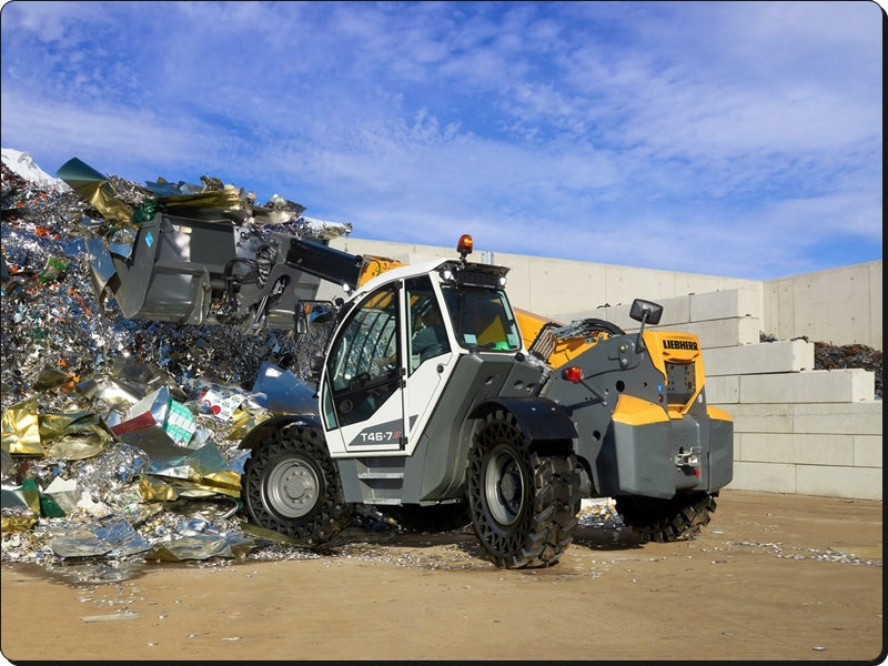 Manual De Servico LIEBHERR - T 46-7 1706 3AS - Manipulador telescópico