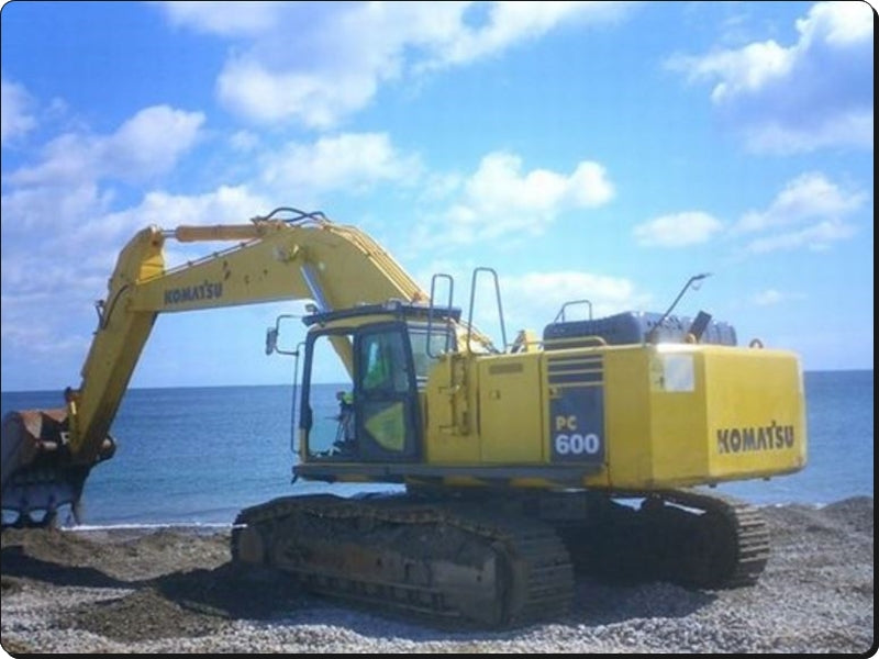 Catálogo de pecas Komatsu - PC600-8 - escavad. de esteira