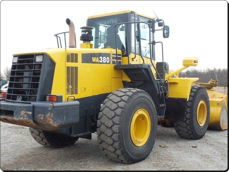 MANUAL DE SERVIÇO KOMATSU - W380-6 - PA CARREGADEIRA