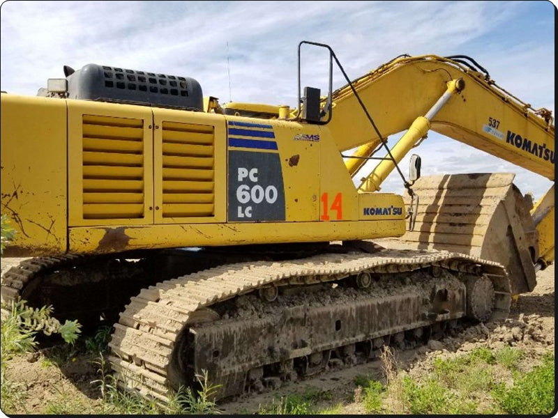 Catálogo de pecas Komatsu - PC600LC-6A - escavad. de esteira