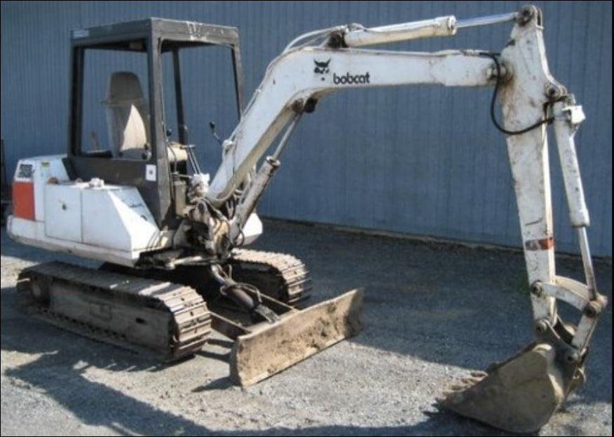 Manual De Serviço BOBCAT - X 100 - Escavadora Hidráulica