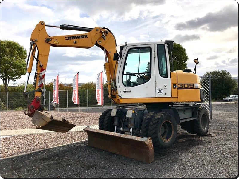 Manual De Servico LIEBHERR - A309-R317 Litronic TCD - Excavador hidraulico