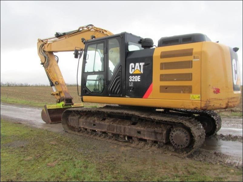 Manual de Serviço CATERPILLAR - 320E LN - Escavadora (Inglês) PDF