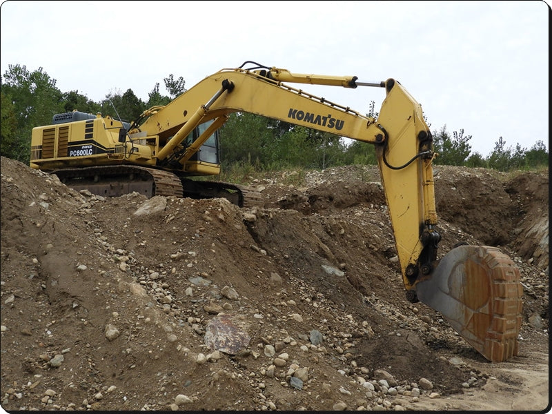 Catálogo de pecas Komatsu PC600LC-6KJ-KU escavad. de esteira