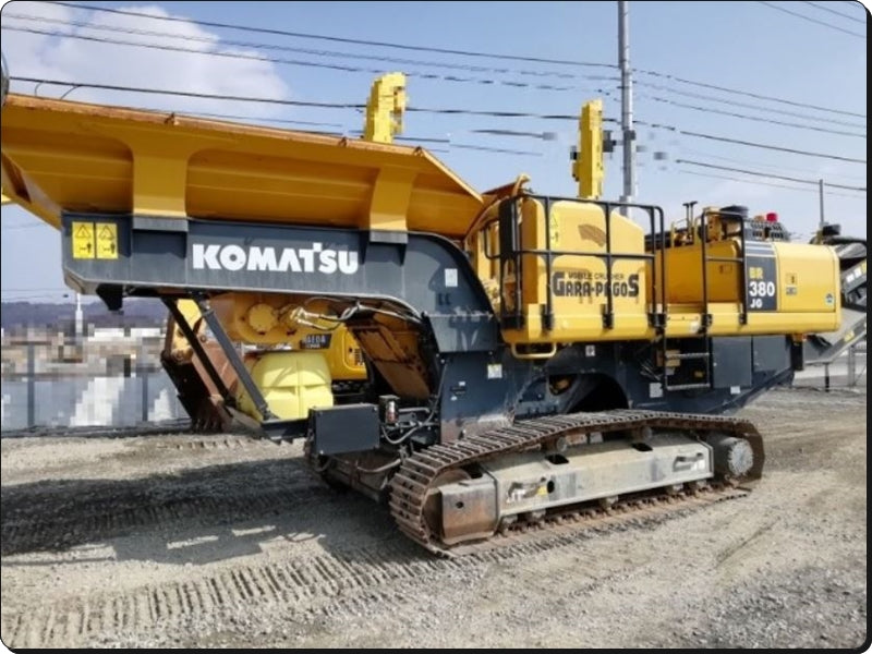 MANUAL DE SERVIÇO KOMATSU - BR380JG-1E0 - TRITURADOR
