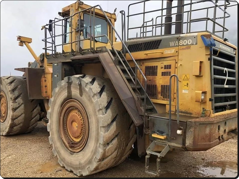 MANUAL DE SERVIÇO KOMATSU - WA800-3E0\WA900-3E0 - PA CARREGADEIRA