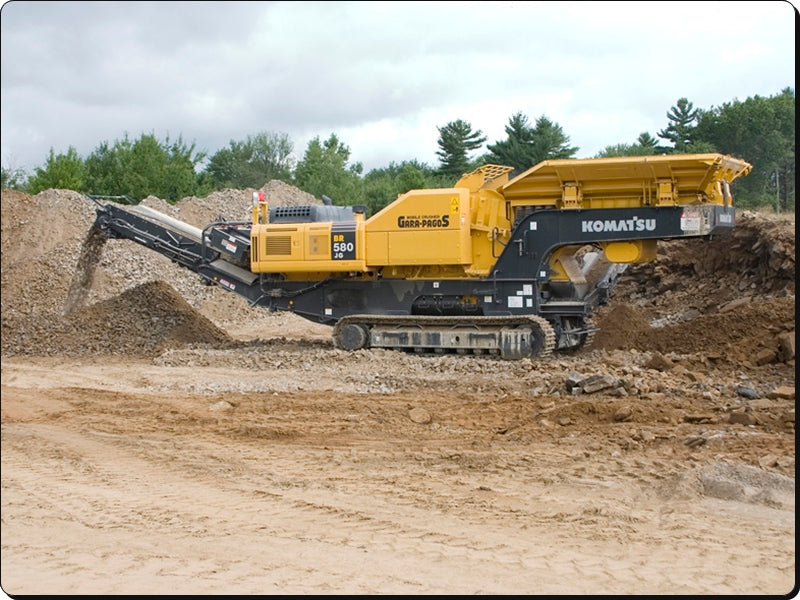 MANUAL DE SERVIÇO KOMATSU - BR580JG-1 - TRITURADOR