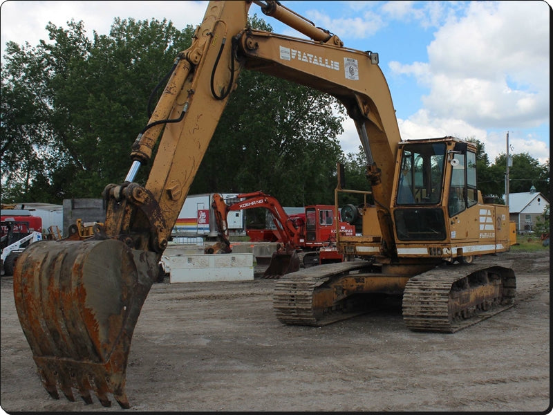 catalago de pecas escavadeiras FX130 fiat allis