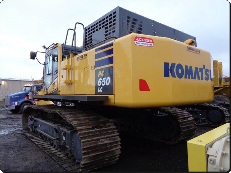 Catálogo de pecas Komatsu -PC650LC-8E0 - escavad. de esteira