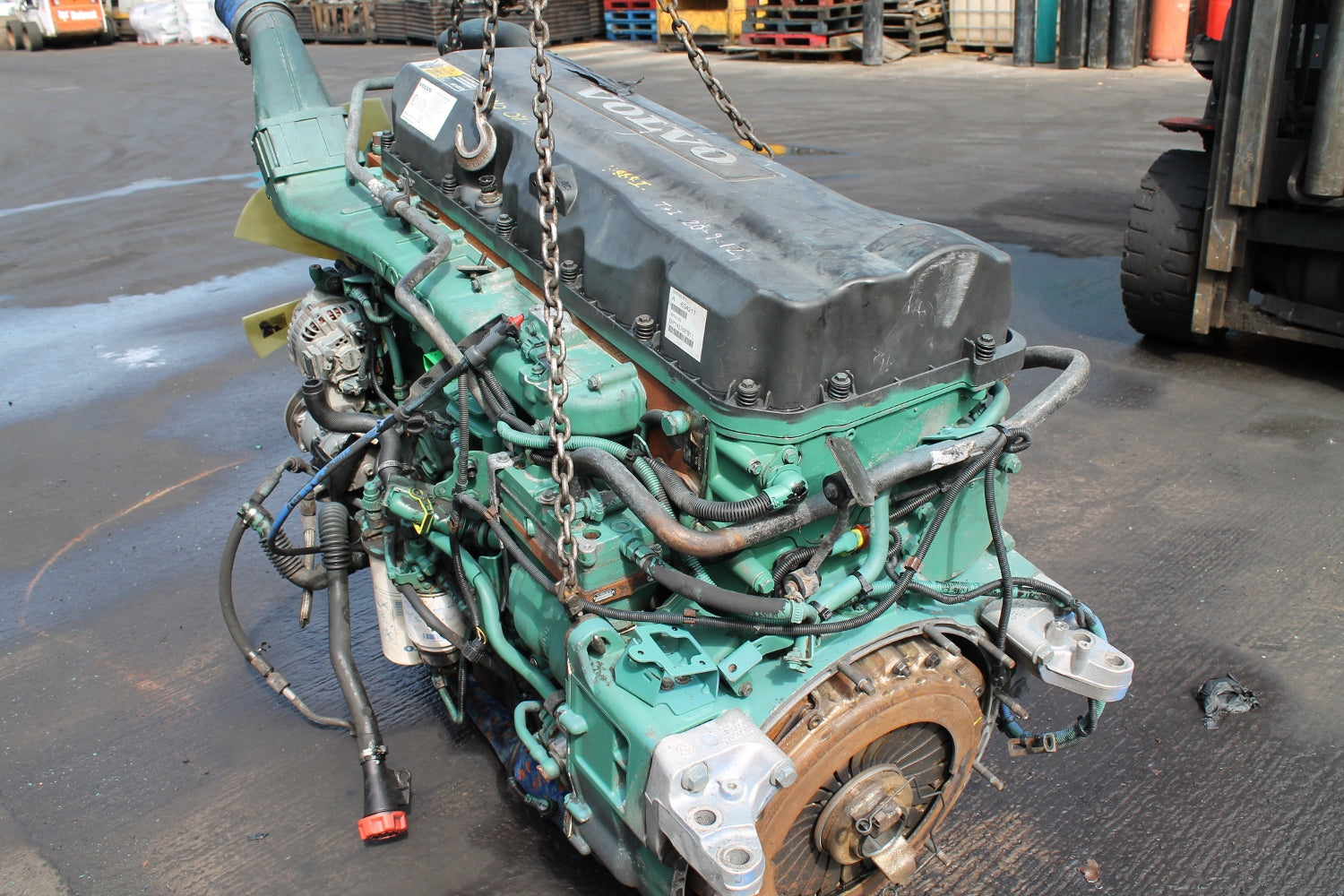 MANUAL DE SERVIÇO DE OFICINA MOTOR - D9B - (MAQUINAS VOLVO)