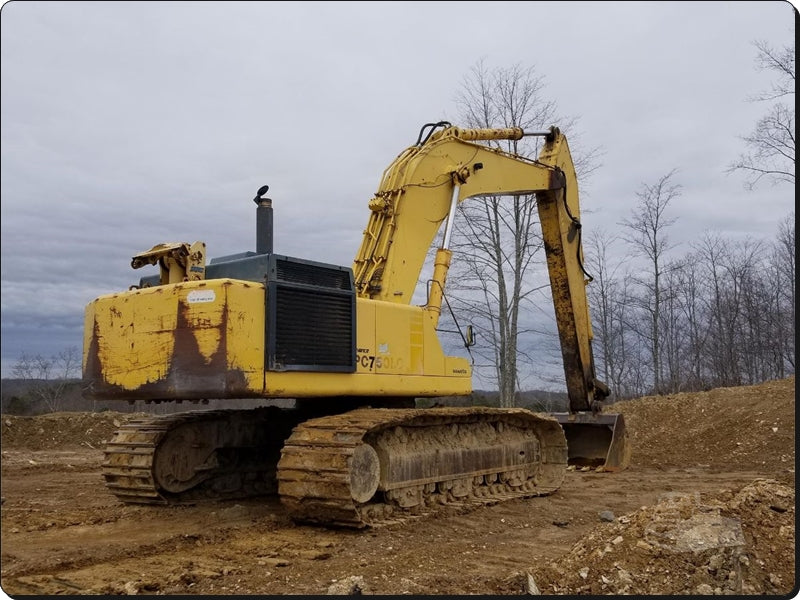 Catálogo de pecas Komatsu - PC750-6 - escavad. de esteira
