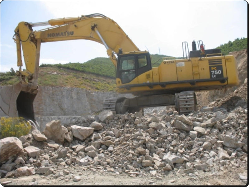 Catálogo de pecas Komatsu - PC750-7 - escavad. de esteira