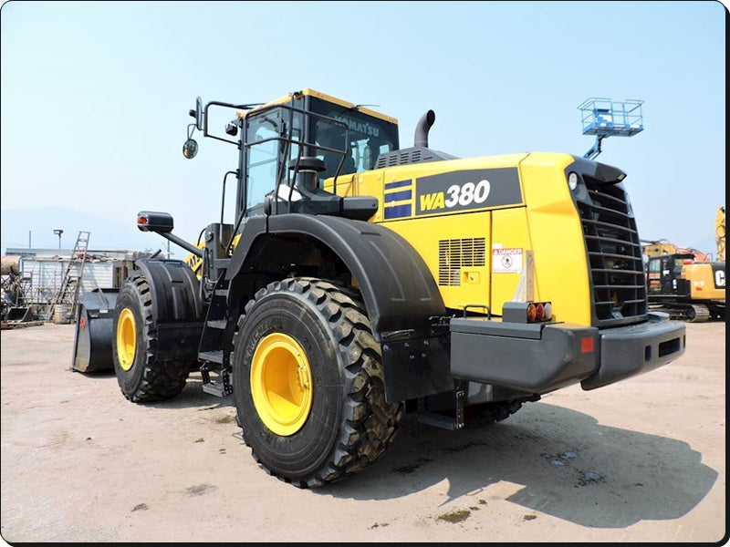 MANUAL DE SERVIÇO KOMATSU - WA380-7 - PA CARREGADEIRA