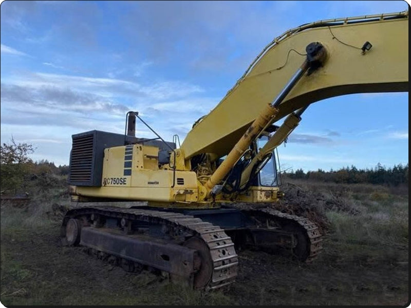 Catálogo de pecas Komatsu PC750SE-7-M1 - escavad. de esteira