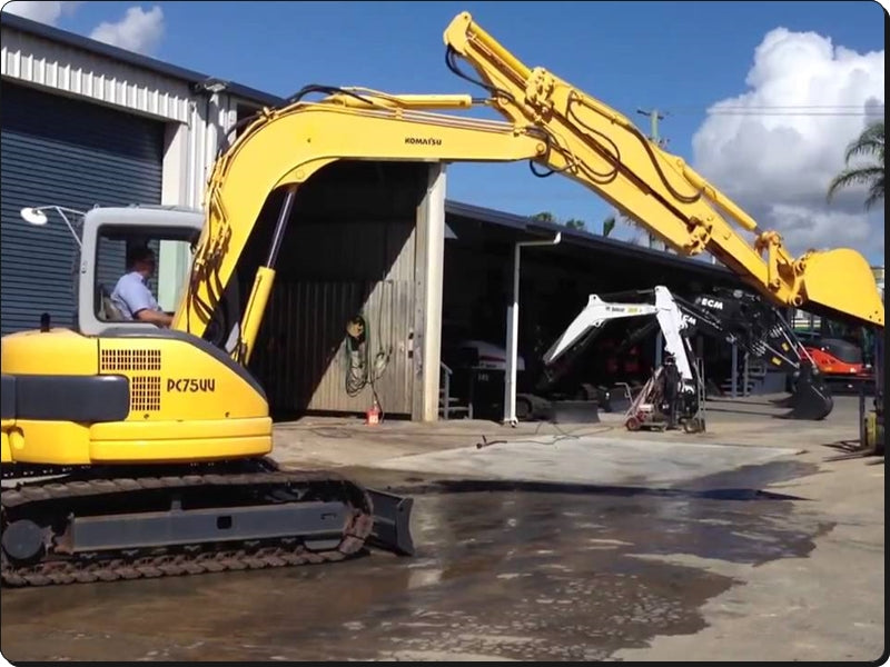 Catálogo de pecas Komatsu - PC75UD-2E - escavad. de esteira