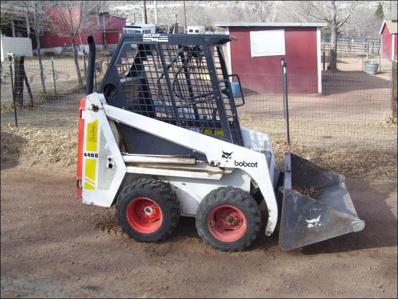 Manual De Serviço BOBCAT - 440B - Mini Carregadeira