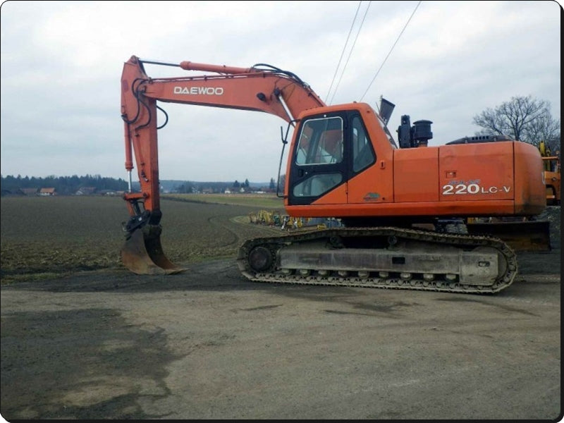 Manual De Serviço DOOSAN - SOLAR 220LC-V - Escavador Hidráulico