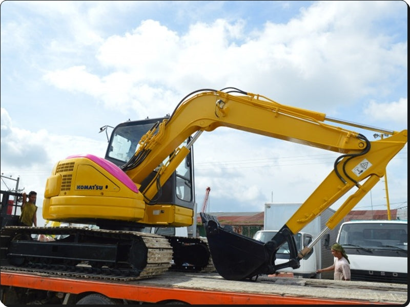 Catálogo de pecas Komatsu - PC75US-3 - escavad. de esteira