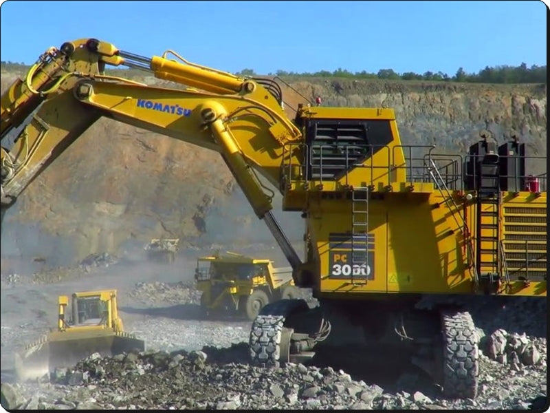 MANUAL DE SERVIÇO KOMATSU - PC3000-6 - S.6219 - PÁ DE MINERAÇÃO HIDRÁULICA