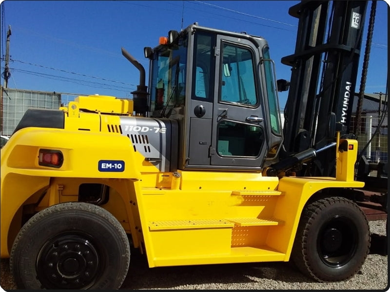 Manual De Serviço HYUNDAI - 110D\130D\140D\160D-7E - Empilhadeira