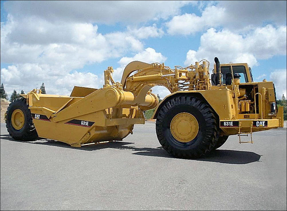 Manual de Serviço CATERPILLAR - 631E - Trator De Rodas (Inglês) PDF