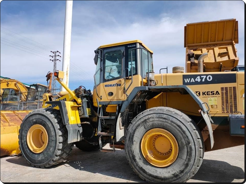 MANUAL DE SERVIÇO KOMATSU - WA470-5H\WA480-5H - PA CARREGADEIRA