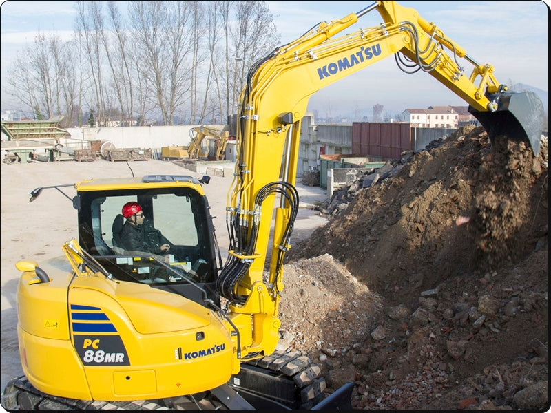 Catálogo de pecas Komatsu - PC88MR-10 - escavad. de esteira