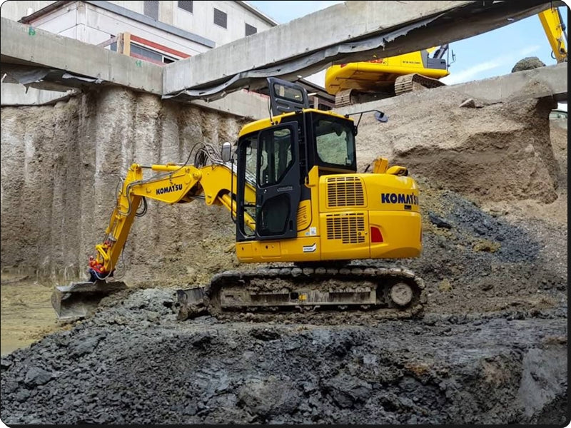 Catálogo de pecas Komatsu - PC88MR-6 - escavad. de esteira