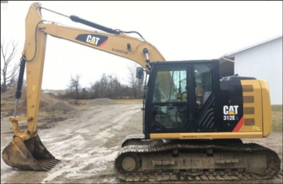 CATALOGO DE PEÇAS CATERPILLAR - 312E L - ESCAVADEIRA - EM PDF
