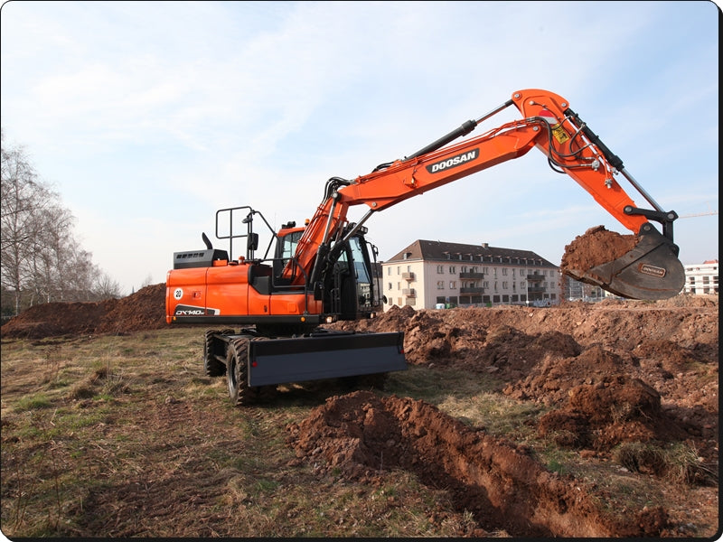Manual De Serviço DOOSAN - DX140W-5 \ DX160W-5 - Escavador Hidráulico