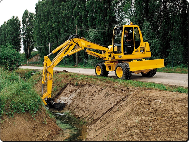 MANUAL DE SERVIÇO KOMATSU - PW95R-2 - EXCAVADOR HIDRAULICO