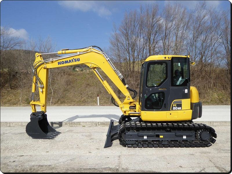 MANUAL DE SERVIÇO KOMATSU - PC80MR-3 EXCAVADOR HIDRAULICO