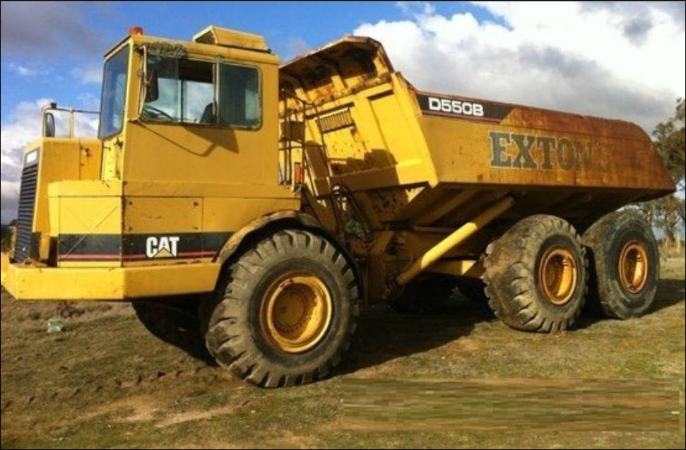 CATALOGO DE PEÇAS CATERPILLAR - D550B - CAMINHÃO ARTICULADO - EM PDF