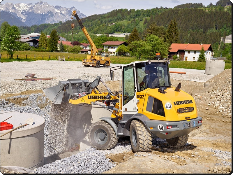 Manual De Servico LIEBHERR - L507S-L509S-514 Stereo - Retroescavadeira