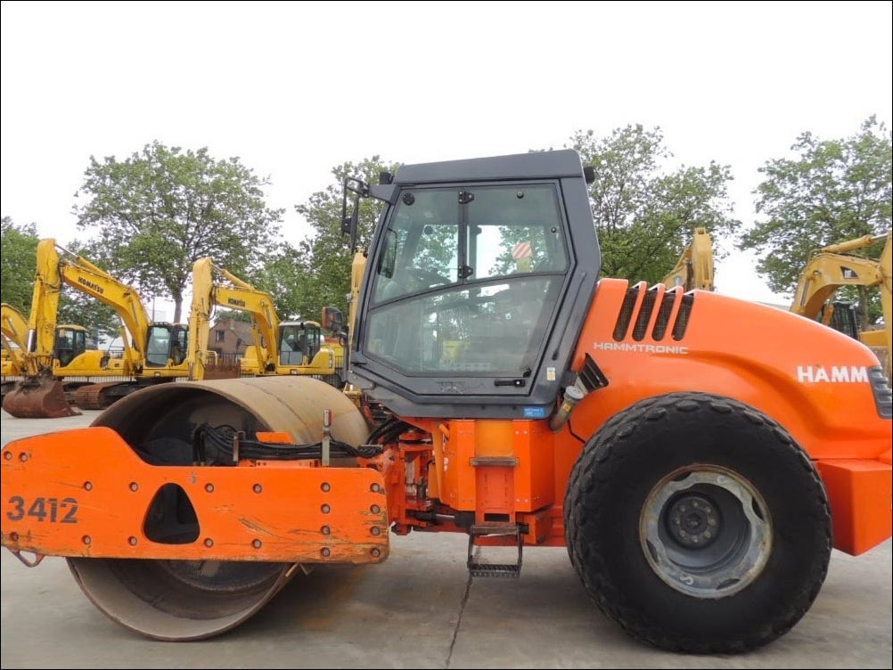 Catalogo De Peças HAMM - 3412-3414 - H1.60 - Rolo De Compactação