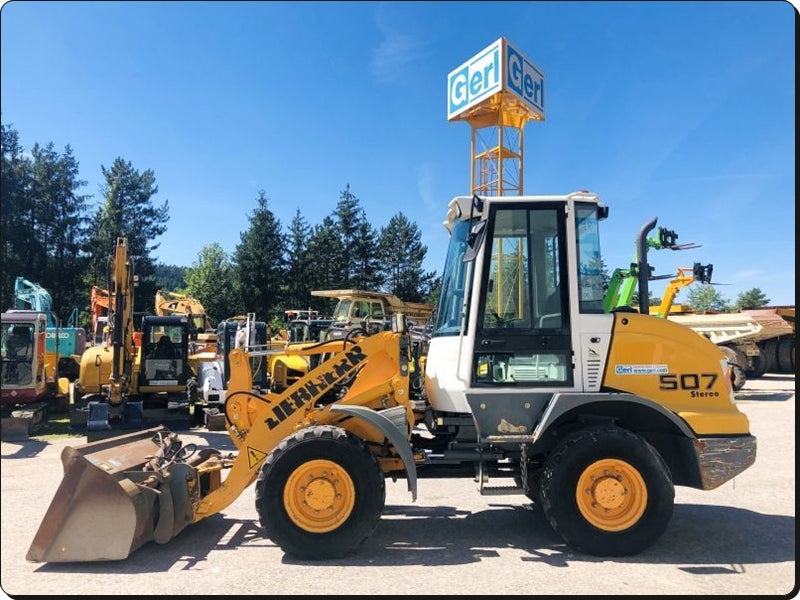 Manual De Servico LIEBHERR - L507-1578 - Retroescavadeira