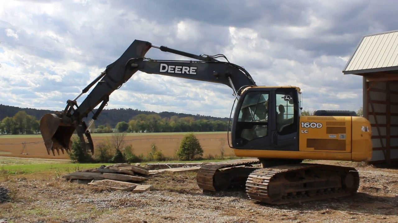 MANUAL DE SERVIÇO MECÂNICO JOHN DEERE - 160DLC - ESCAVADEIRA