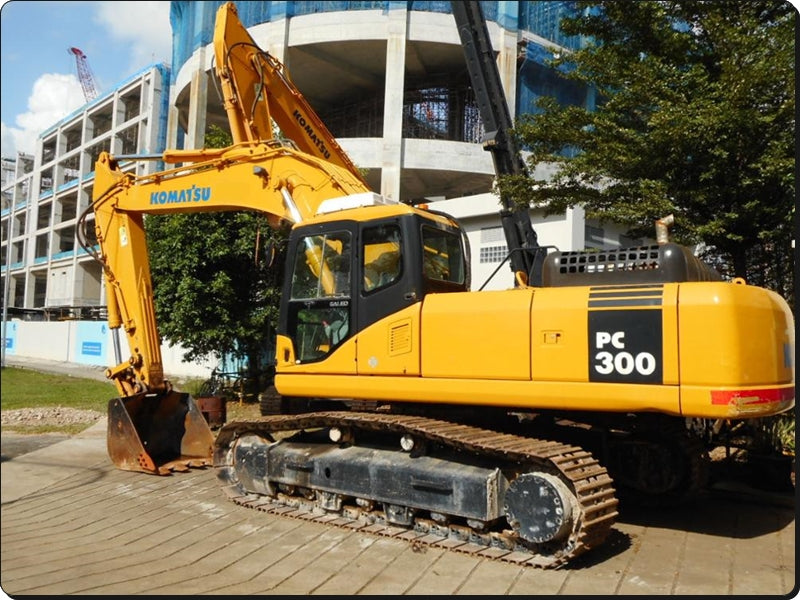 Catálogo de pecas Komatsu - PC300-5K - escavad. de esteira