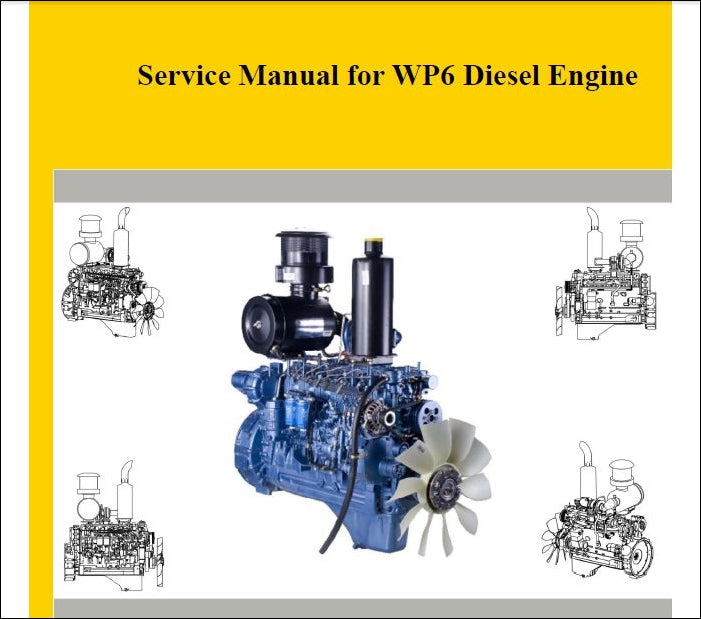 Manual De Serviços SDLG - WP6 DIESEL ENGINE